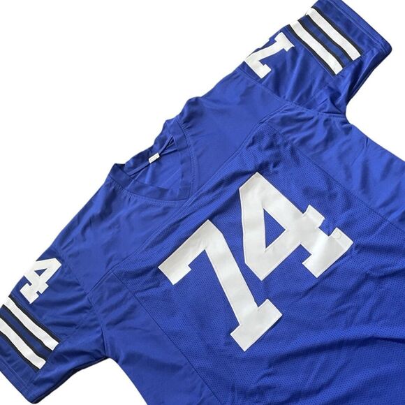 BOB LILLY HOF '80 Autographed Blue Jersey Mr. Cowboy Dallas Cowboys Beckett COA - Picture 9 of 12